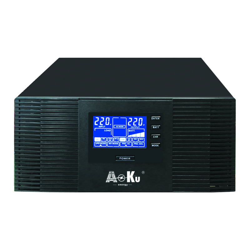 AoKu AKHPI Lite Series Compact Pure Sine Wave Home Power Inverter with Charger (500W / 640W / 800W / 1000W)